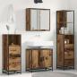 Preview: ARDEBO.de - Badezimmermöbel Set 4 pcs Altholz 65 x 33 x 60 cm Holzwerkstoff