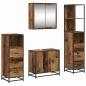 Preview: Badezimmermöbel Set 4 pcs Altholz 65 x 33 x 60 cm Holzwerkstoff