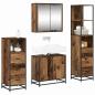 Preview: Badezimmermöbel Set 4 pcs Altholz 65 x 33 x 60 cm Holzwerkstoff
