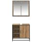 Preview: Badezimmermöbel Set mit Tür 2 pcs Artisan-Eiche 65 x 33 x 60 cm