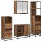 Preview: Badezimmermöbel Set 4 pcs Altholz 65 x 33 x 60 cm Holzwerkstoff