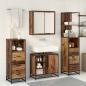 Preview: Badezimmermöbel Set 4 pcs Altholz 65 x 33 x 60 cm Holzwerkstoff