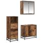 Preview: Badezimmermöbel Set 3 pcs Altholz 65 x 33 x 60 cm Holzwerkstoff