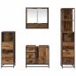 Preview: Badezimmermöbel Set 4 pcs Altholz 65 x 33 x 60 cm Holzwerkstoff