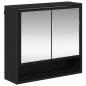 Preview: Badezimmermöbel Set 4 pcs Schwarz Eichen-Optik 65 x 33 x 60 cm