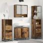 Preview: ARDEBO.de - Badezimmermöbel Set 4 pcs Altholz 65 x 33 x 60 cm Holzwerkstoff