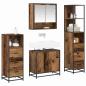 Preview: Badezimmermöbel Set 4 pcs Altholz 65 x 33 x 60 cm Holzwerkstoff