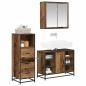 Preview: Badezimmermöbel Set 3 pcs Altholz 80 x 33 x 60 cm Holzwerkstoff