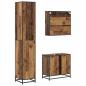 Preview: Badezimmermöbel Set 3 pcs Altholz 65 x 33 x 60 cm Holzwerkstoff