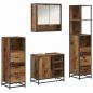 Preview: Badezimmermöbel Set 4 pcs Altholz 65 x 33 x 60 cm Holzwerkstoff