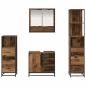 Preview: Badezimmermöbel Set 4 pcs Altholz 65 x 33 x 60 cm Holzwerkstoff
