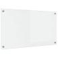 Preview: ARDEBO.de - Küchenrückwand Transparent 90 x 50 x 0.8 cm Gehärtetes Glas