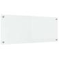 Preview: Küchenrückwand Transparent 100 x 40 x 0,8 cm Gehärtetes Glas