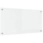 Preview: Küchenrückwand Transparent 100 x 50 x 0,8 cm Gehärtetes Glas