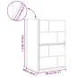 Preview: Bad-Duschschirm Schwarz und Transparent 80 x 67 x 129.5 cm