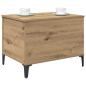 Preview: Couchtisch Artisan-Eiche 60 x 44.5 x 45 cm Holzwerkstoff