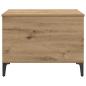 Preview: Couchtisch Artisan-Eiche 60 x 44.5 x 45 cm Holzwerkstoff