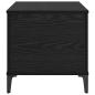 Preview: Couchtisch Schwarz Eichen-Optik 60 x 44.5 x 45 cm Holzwerkstoff