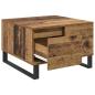 Preview: Couchtisch Altholz 55 x 55 x 36,5 cm Holzwerkstoff