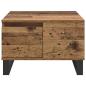 Preview: Couchtisch Altholz 55 x 55 x 36,5 cm Holzwerkstoff