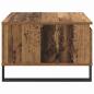 Preview: Couchtisch Altholz 55 x 55 x 36,5 cm Holzwerkstoff