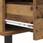 Preview: Couchtisch Altholz 55 x 55 x 36,5 cm Holzwerkstoff