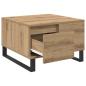 Preview: Couchtisch Artisan-Eiche 55 x 55 x 36,5 cm Holzwerkstoff