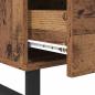 Preview: Couchtisch mit Schubladen Altholz Holzwerkstoff