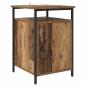 Preview: Nachttisch 2 pcs Altholz 40 x 42 x 60cm Holzwerkstoff