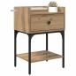Preview: Nachttisch 2 pcs Artisan-Eiche 40 x 29 x 60 cm Holzwerkstoff