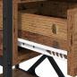 Preview: Nachttisch 2 pcs Altholz 40 x 42 x 55 cm Holzwerkstoff