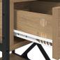 Preview: Nachttisch Artisan-Eiche 40 x 42 x 55 cm Holzwerkstoff