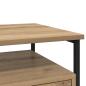 Preview: Nachttisch 2 pcs Artisan-Eiche 40 x 42 x 55 cm Holzwerkstoff
