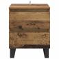 Preview: Nachttisch 2 pcs Altholz 40 x 35 x 50 cm Holzwerkstoff