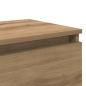 Preview: Nachttisch Artisan-Eiche 40 x 35 x 50 cm Holzwerkstoff