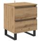 Preview: Nachttisch 2 pcs Artisan-Eiche 40 x 35 x 50 cm Holzwerkstoff
