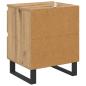 Preview: Nachttisch 2 pcs Artisan-Eiche 40 x 35 x 50 cm Holzwerkstoff