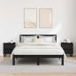 Preview: Nachttisch 2 pcs Schwarz Eichen-Optik 40 x 35 x 50 cm