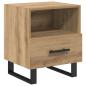 Preview: Nachttisch 2 pcs Artisan-Eiche 40 x 35 x 47,5 cm Holzwerkstoff