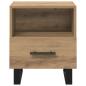 Preview: Nachttisch 2 pcs Artisan-Eiche 40 x 35 x 47,5 cm Holzwerkstoff