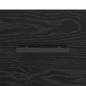 Preview: Nachttisch 2 pcs Schwarz Eichen-Optik 40 x 35 x 47,5 cm