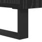 Preview: Nachttisch 2 pcs Schwarz Eichen-Optik 40 x 35 x 47,5 cm