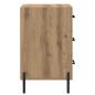 Preview: Nachttisch Artisan-Eiche 40 x 40 x 66 cm Holzwerkstoff