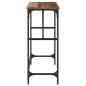 Preview: Konsolentisch Altholz 75 x 32 x 75 cm Holzwerkstoff