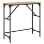 Preview: Konsolentisch Artisan-Eiche 75 x 32 x 75 cm Holzwerkstoff