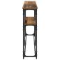Preview: Konsolentisch Altholz 145x22.5x75cm Holzwerkstoff