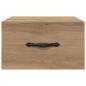 Preview: Nachttisch 2 pcs Artisan-Eiche 35 x 35 x 20 cm Holzwerkstoff