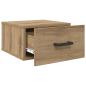 Preview: Nachttisch Artisan-Eiche 35 x 35 x 20 cm Holzwerkstoff