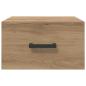 Preview: Nachttisch Artisan-Eiche 35 x 35 x 20 cm Holzwerkstoff