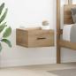 Preview: ARDEBO.de - Nachttisch Artisan-Eiche 35 x 35 x 20 cm Holzwerkstoff